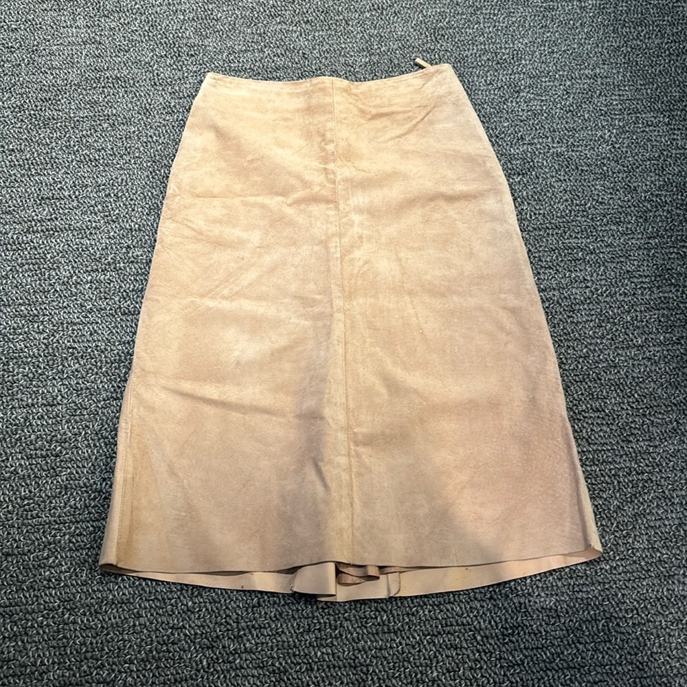 Kookai tan suede Skirt